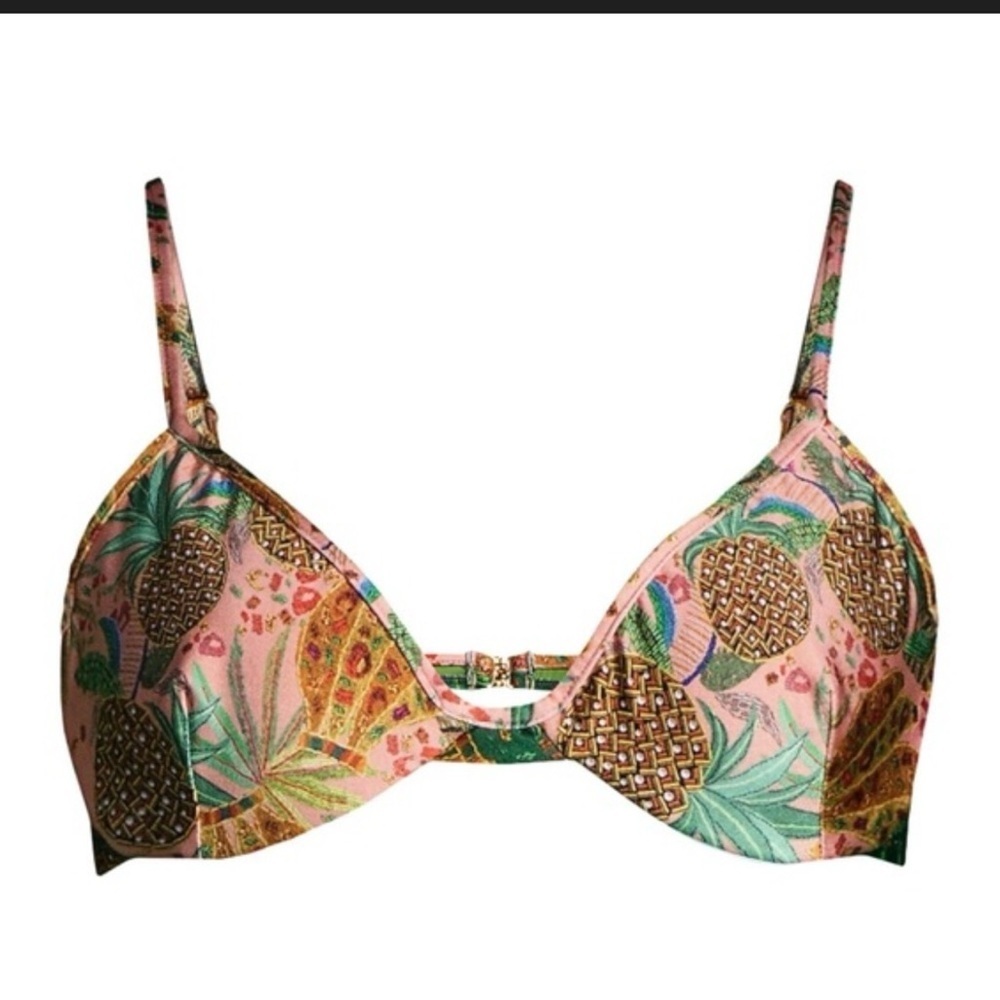 Farm Rio Mixed Fruits Underwire Bikini Top Medium